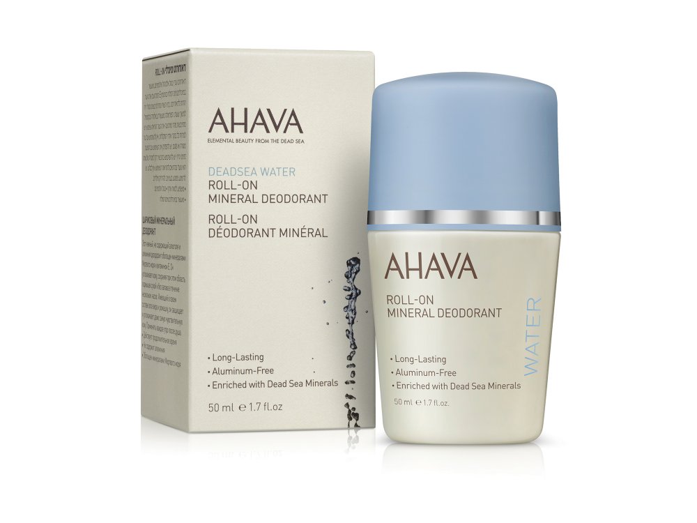 Ahava Dead Sea Water Roll-On Mineral Deodorant, Απαλό Αποσμητικό Σώματος, 50ml