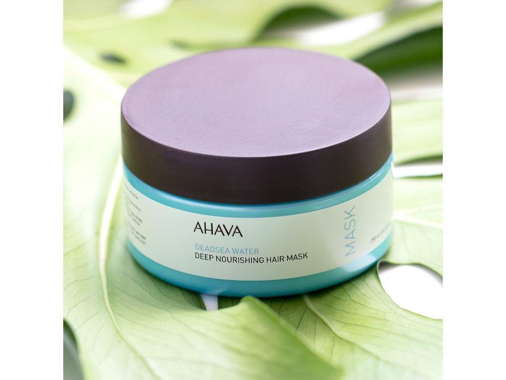 Ahava Dead Sea Water Deep Nourishing Hair Mask, Θρεπτική Μάσκα Μαλλιών, 250ml