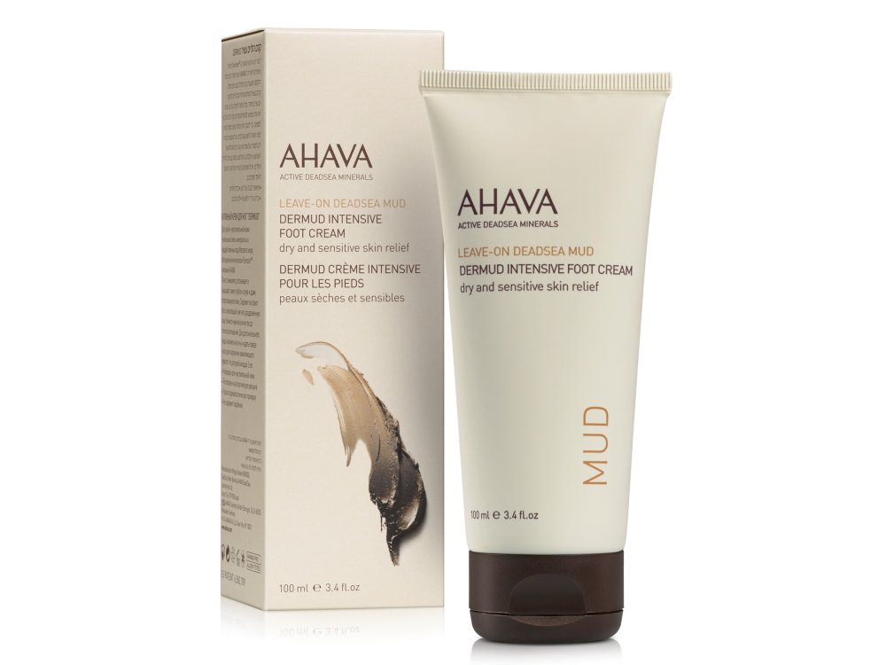 Ahava Dead Sea Mud Dermud Intensive Foot Cream, Πλούσια Κρέμα Ποδιών, 100ml