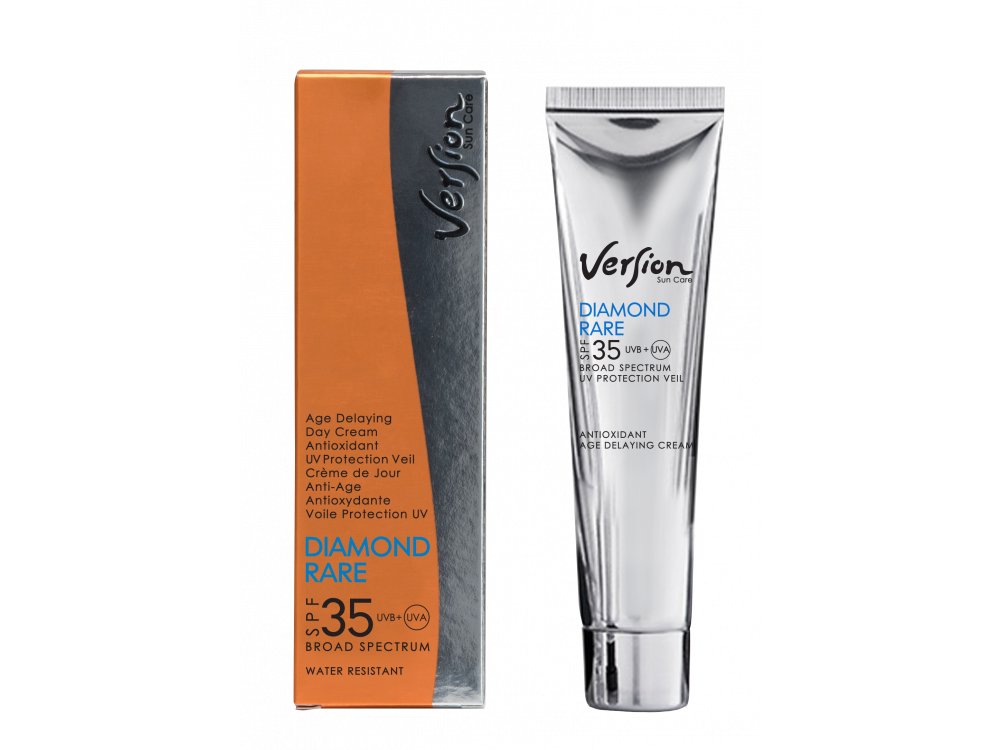 Version Diamond Rare SPF35, Αντηλιακή και Αντιρυτιδική Κρέμα Ημέρας, 60ml