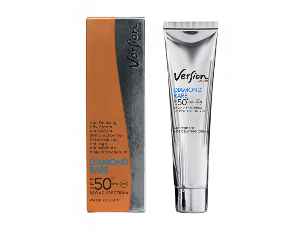 Version Diamond Rare SPF50+, Αντηλιακή και Αντιρυτιδική Κρέμα Ημέρας, 60ml