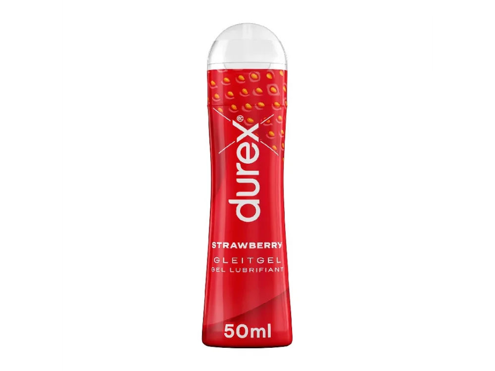 Durex Lube Strawberry, Λιπαντικό Φράουλα, 50ml
