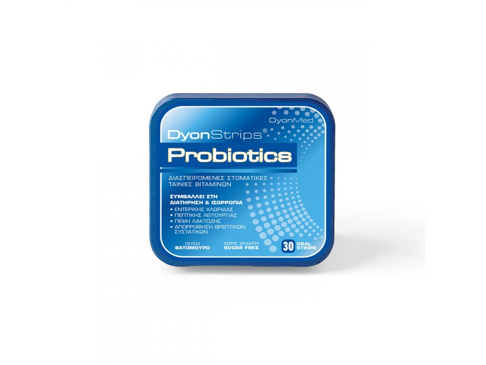 DyonMed Dyonstrips Probiotics,Προβιοτικά, 30τμχ