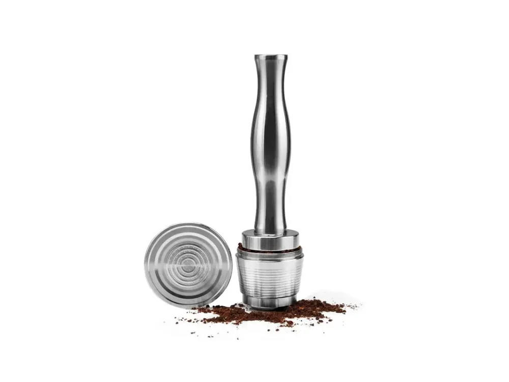 Boobam Pod, Επαναγεμιζόμενη Κάψουλα Ανοξείδωτη, Συμβατή με Μηχανή Nespresso®