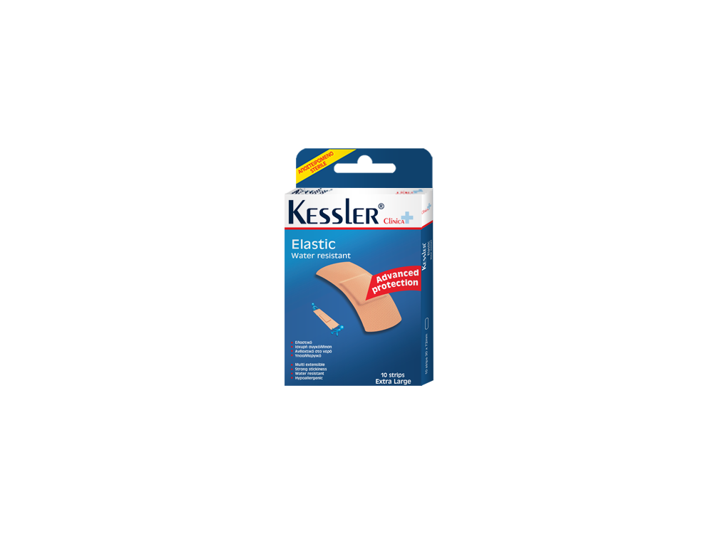 Kessler Elastic Strips XL - Αυτοκόλλητα Strips, 20τμχ