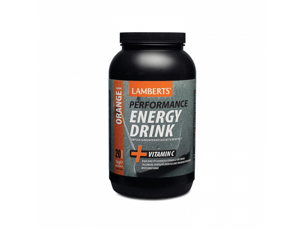 Lamberts Energy Drink με γεύση πορτοκάλι και ηλεκτρολύτες