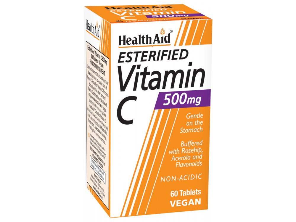 Health Aid Esterified Vitamin C 500mg Vegan