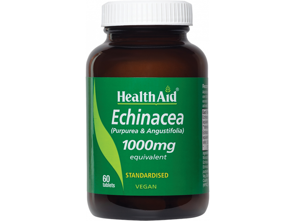 Health Aid Echinacea 1000mg 60tabs