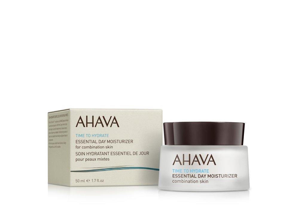 Ahava Time To Hydrate Essential Day Moisturizer - Combination Skin, Ενυδατική Κρέμα Ημέρας Για Μεικτό Δέρμα, 50ml