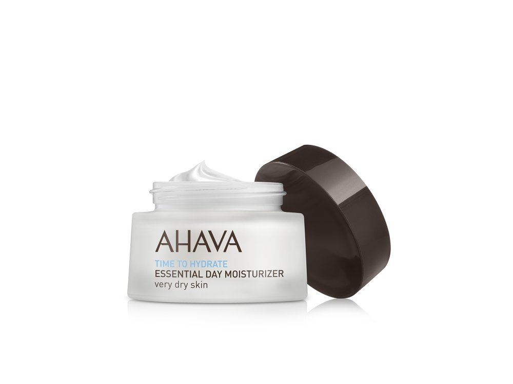 Ahava Time To Hydrate Essential Day Moisturizer - Very Dry Skin, Ενυδατική Κρέμα Ημέρας Για Πολύ Ξηρό Δέρμα, 50ml