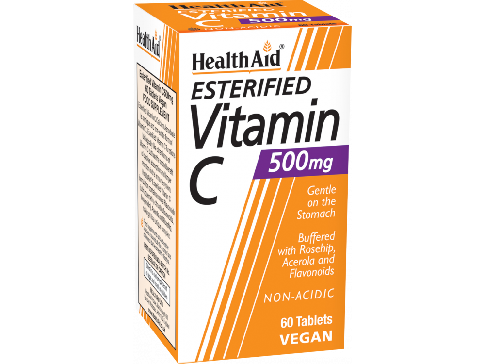 Health Aid Esterified Vitamin C 500mg Vegan