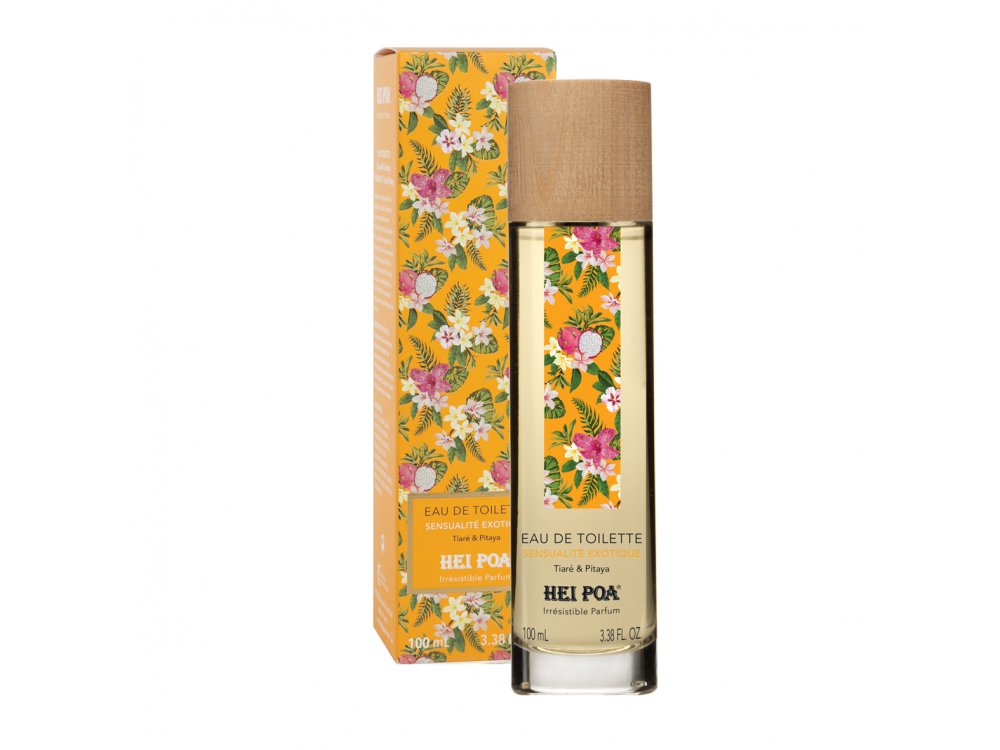 Hei Poa Exotic Sensuality Eau de Toilette, Άρωμα με Φρέσκιες νότες από Καρπούζι, Κίτρο & Πιτάια, 100ml