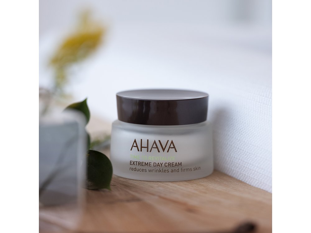 Ahava Time To Revitalize Extreme Day Cream, Κρέμα Ημέρας Άμεσης Σύσφιξης Προσώπου, 50ml