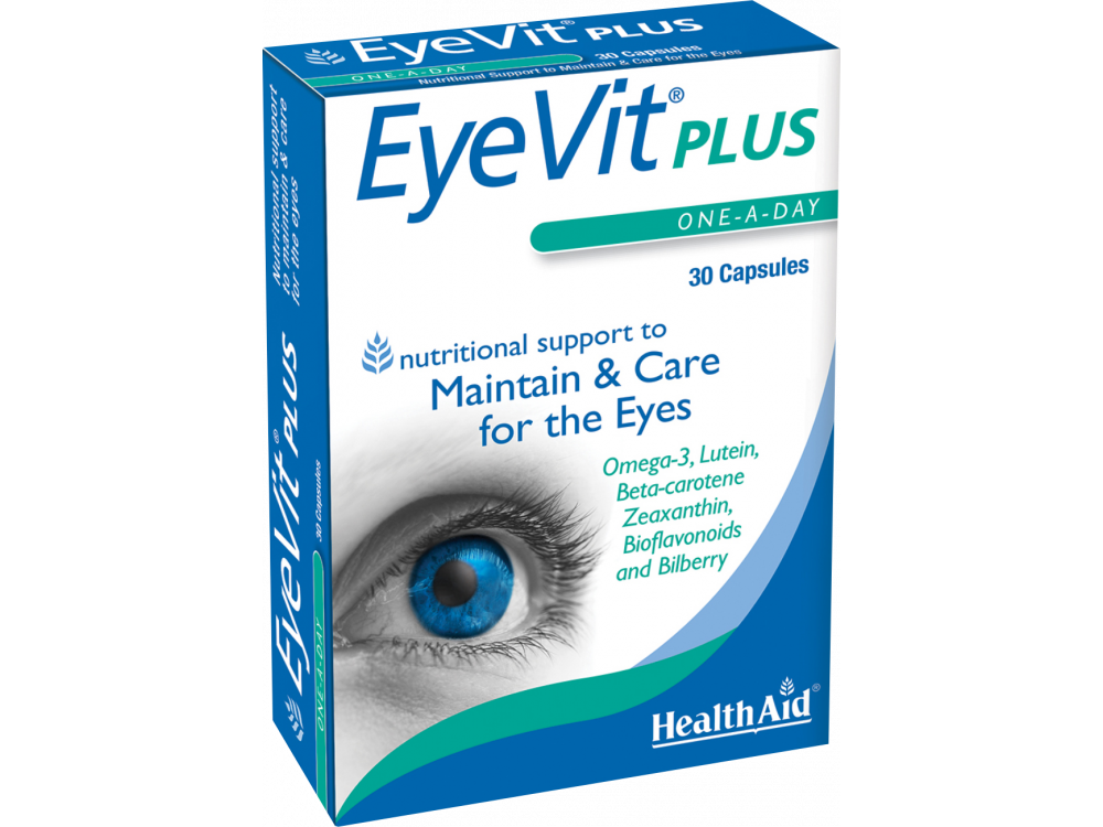 Health Aid EyeVit Plus 30caps