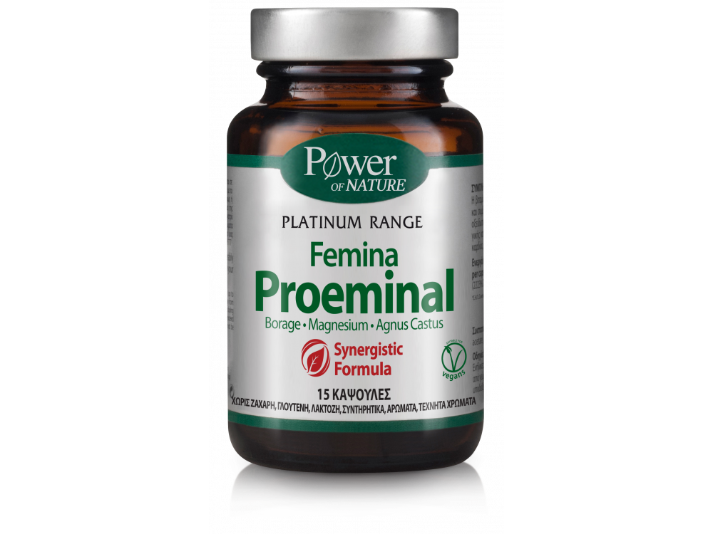 Power Health Platinum Range, Femina Proeminal για Φυσική Ψυχολογική λειτουργία , 15caps