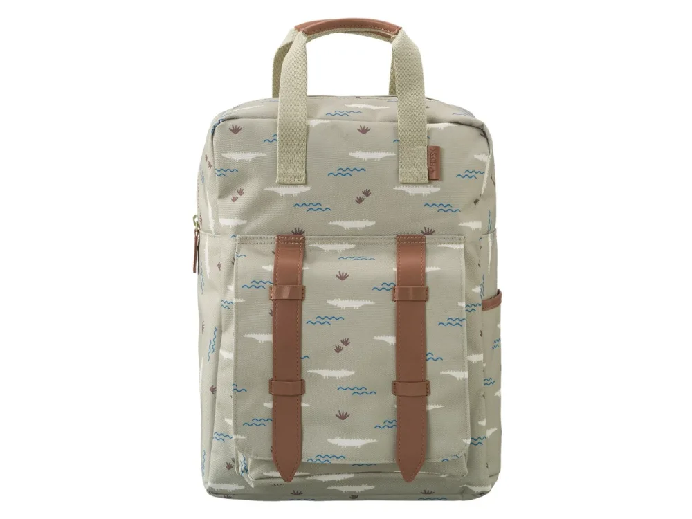 Fresk Large Backpack, Σακίδιο-Τσάντα Πλάτης, Crocodile Μεγάλο Μέγεθος 36 x 26εκ., 1τμχ