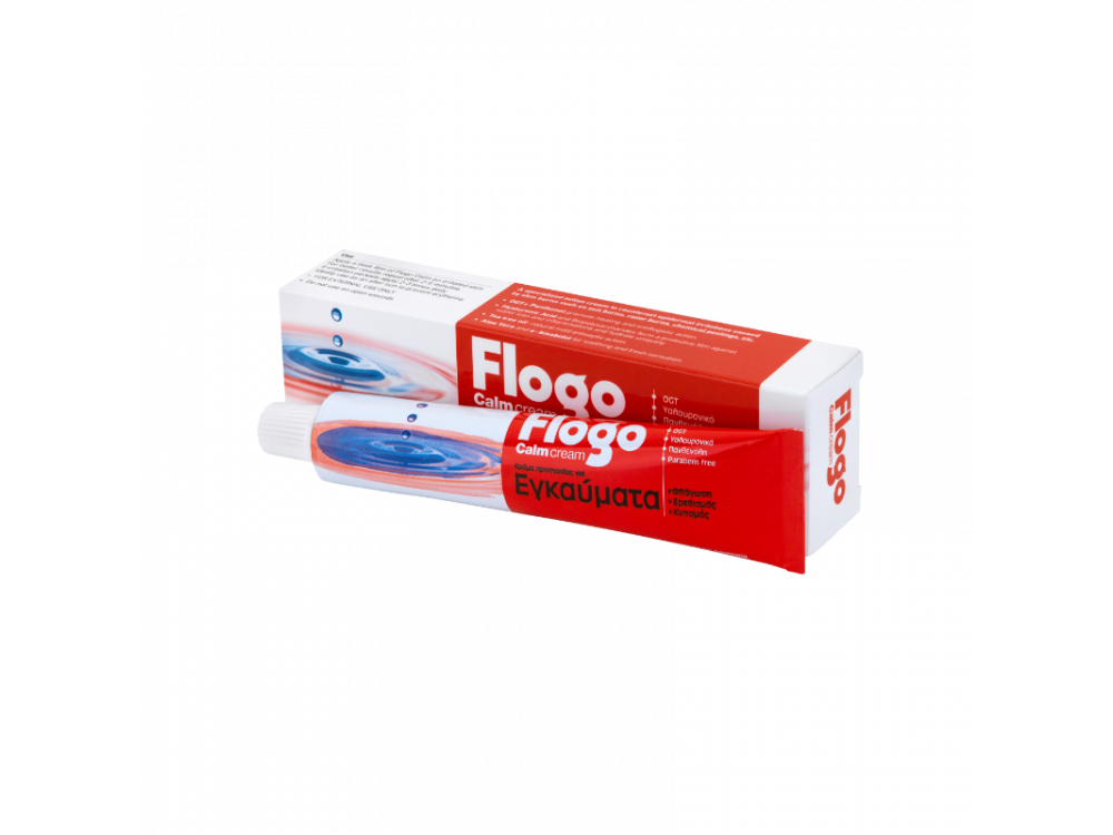 Pharmasept Flogo Calm Cream, Κρέμα για την Ανακούφιση Ερεθισμών & Εγκαυμάτων για Πρόσωπο & Σώμα, 50ml