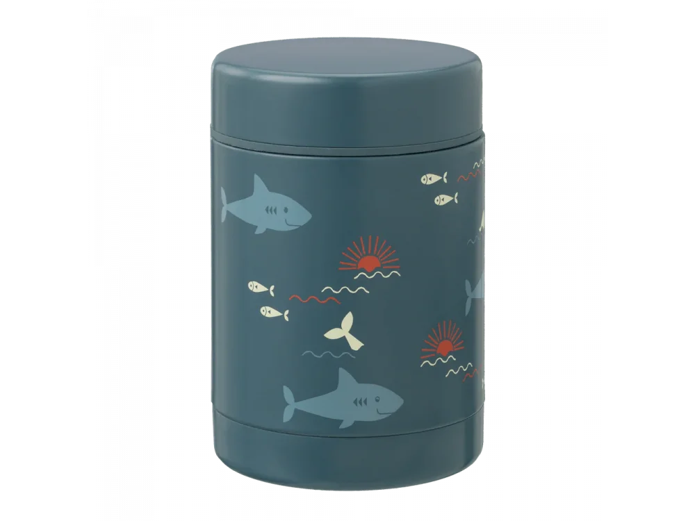 Fresk Nordic Shark, Θερμός φαγητού με διπλό τοίχωμα από ανοξείδωτο ατσάλι, 300ml