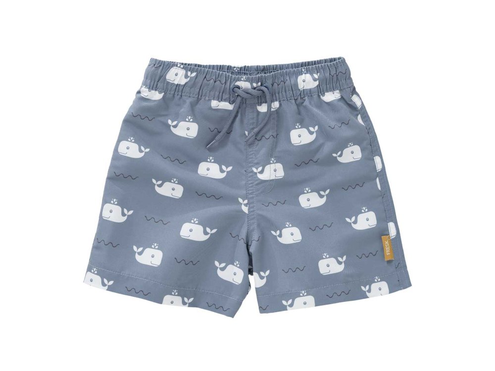 Fresk Μαγιό βερμούδα με προστασία UV50 Whale Blue Fog 122/128 (7-8 ετών)