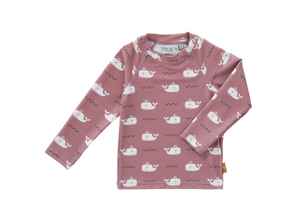 Fresk Μπλούζα με προστασία UV50 Whale Ash Rose 98/104 (3-4 ετών)