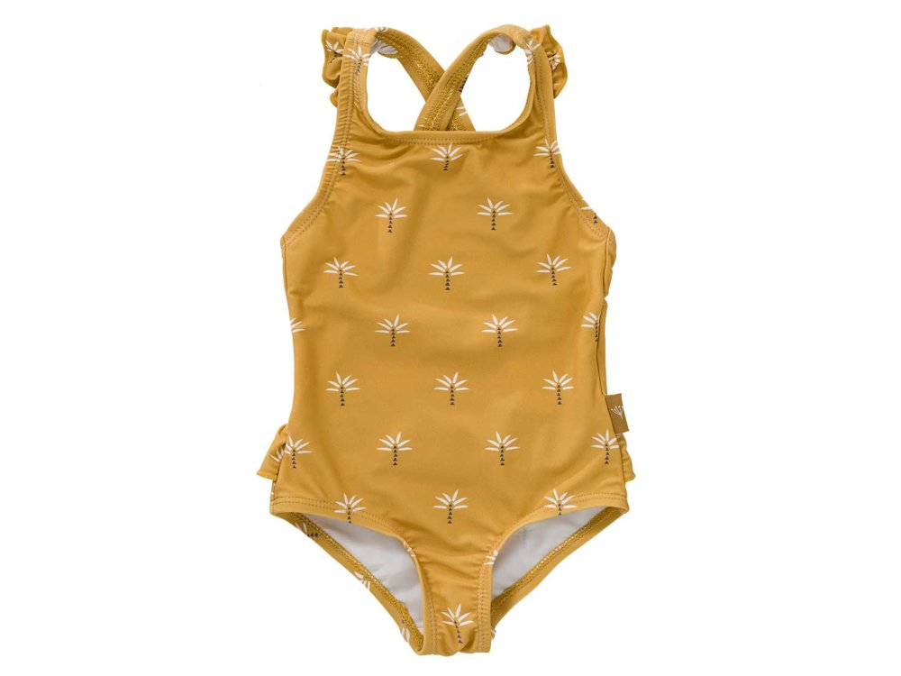 Fresk Ολόσωμο μαγιό με προστασία UV50 Palmtree Ochre 86/92, (2 ετών)