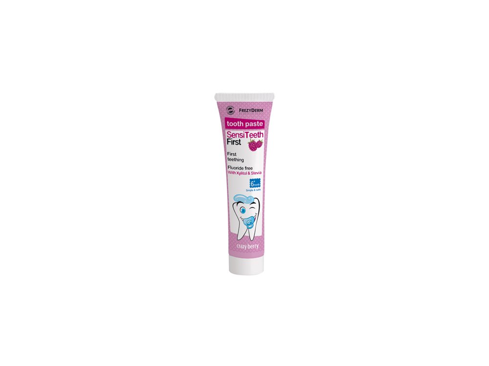 Frezyderm SensiTeeth First Tooth Paste Βρεφική Οδοντόκρεμα από 6 μηνών έως Παιδιά 3 ετών, 40ml
