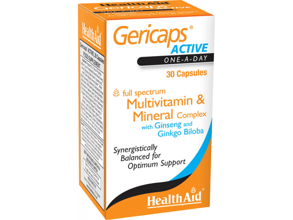 Health Aid Gericaps Active 30caps
