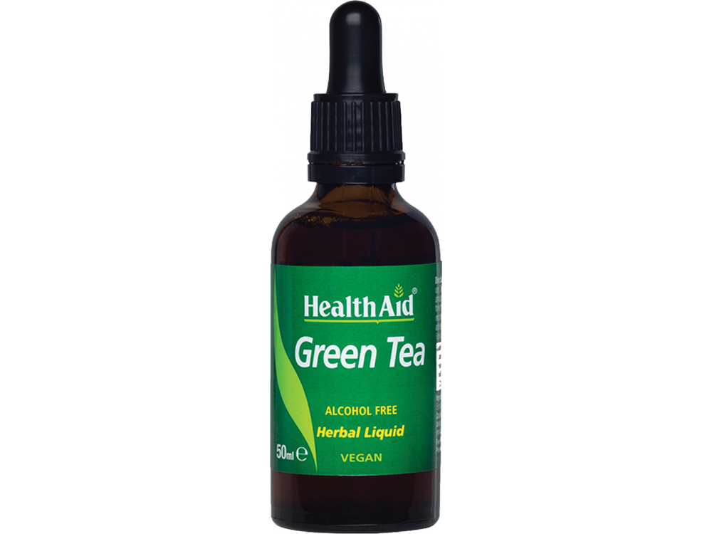 Health Aid Green tea liquid Alcohol Free 50ml