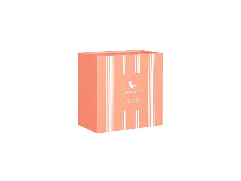 Dock & Bay Hair Wrap QuickDry Πετσέτα μαλλιών 68x27cm, Sandalwood Terracotta, 1τμχ