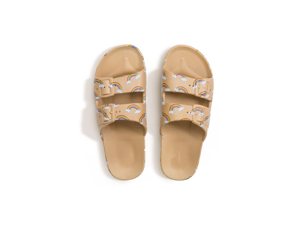 Freedomoses Γυναικεία Slide Σανδάλια, Hop Camel, No38-39