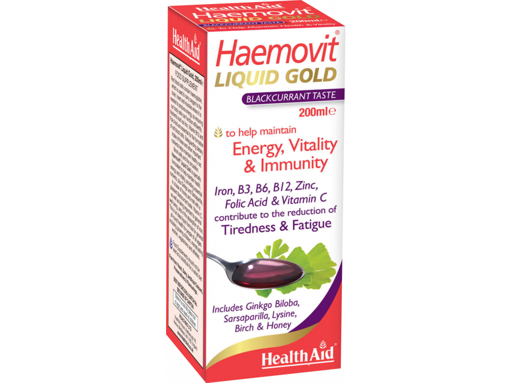 Health Aid Haemovit Liquid Gold 200ml