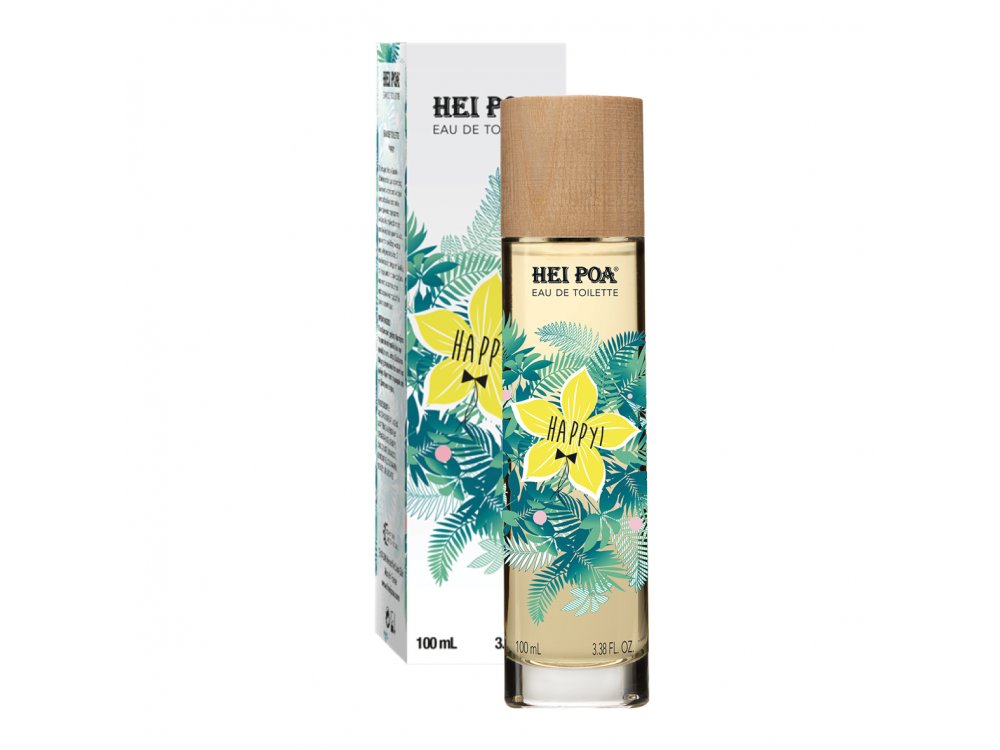 Hei Poa Happy Eau De Toilette, Άρωμα με Νότες Εσπεριδοειδών, 100ml