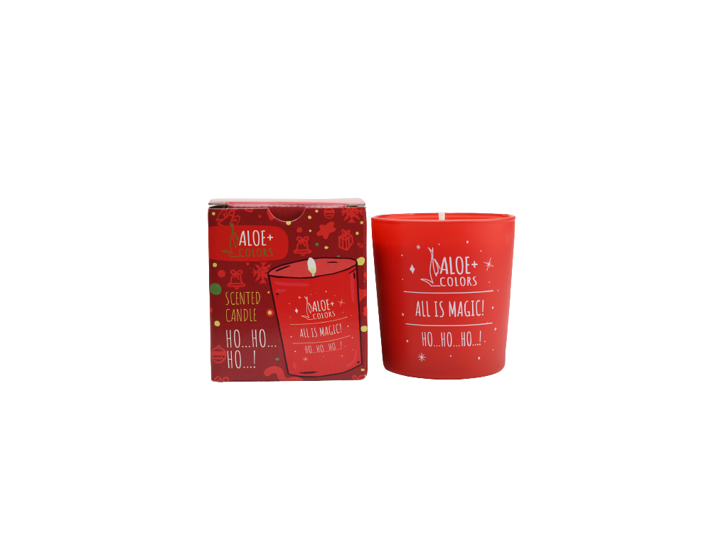 Aloe+Colors Scented Candle Ho Ho Ho!, Αρωματικό Κερί Σόγιας