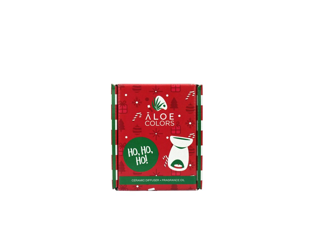 Aloe+Colors Ceramic Diffuser Ho Ho Ho, Gift Set με Κεραμικό Αρωματοποιητή