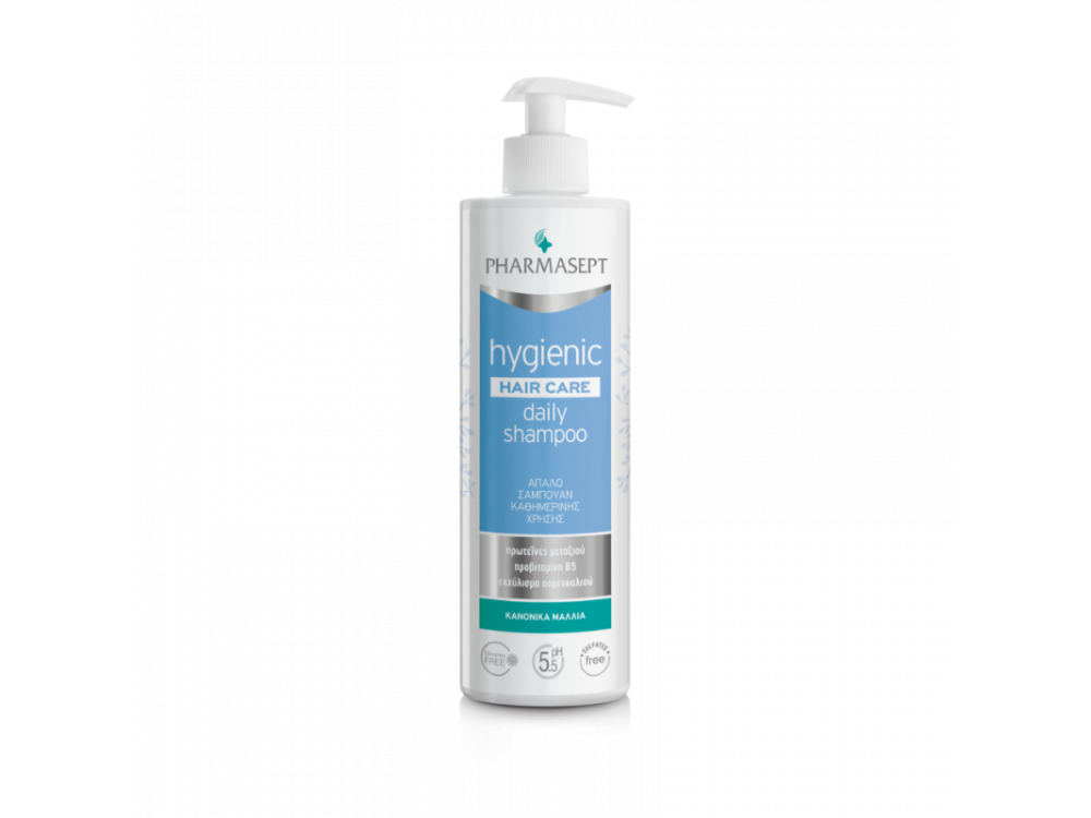 Pharmasept Hygienic Hair Care Daily Shampoo, Απαλό Σαμπουάν καθημερινής χρήσης, 500ml