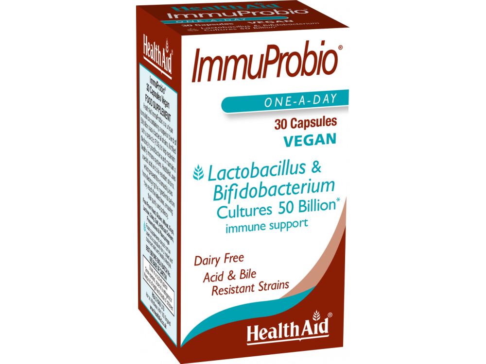 Health Aid ImmuProbio 50billion  30veg.caps