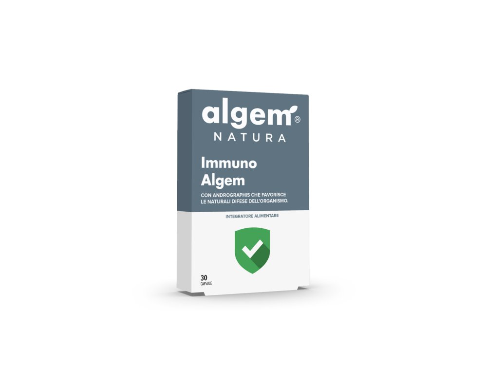 Algem Natura Immuno Algem Συμπλήρωμα Διατροφής για Ενίσχυση του Ανοσοποιητικού Συστήματος, 30caps