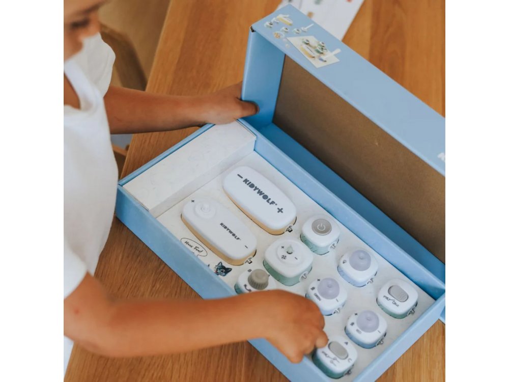 KIDYWOLF: Εκπαιδευτικό κιτ ηλεκτρικών κυκλωμάτων για παιδιά 6+ ετών, 1 τμχ