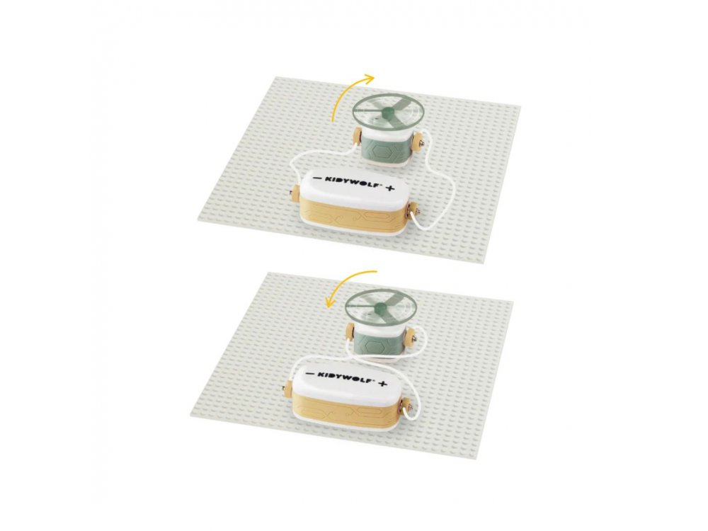 KIDYWOLF: Εκπαιδευτικό κιτ ηλεκτρικών κυκλωμάτων για παιδιά 6+ ετών, 1 τμχ