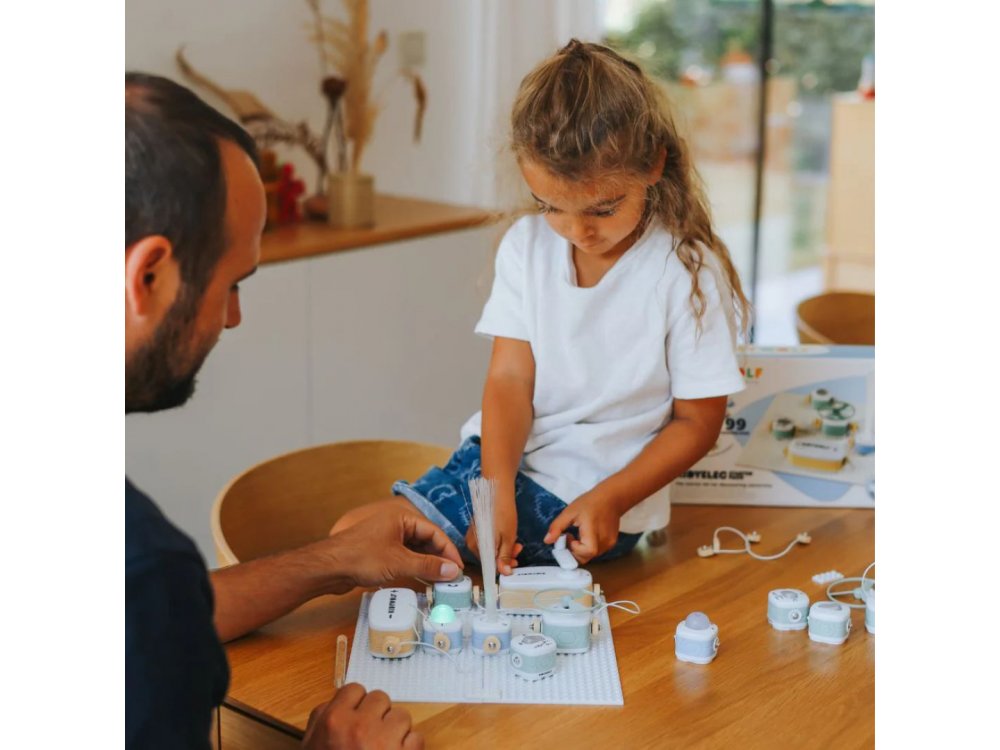 KIDYWOLF: Εκπαιδευτικό κιτ ηλεκτρικών κυκλωμάτων για παιδιά 6+ ετών, 1 τμχ