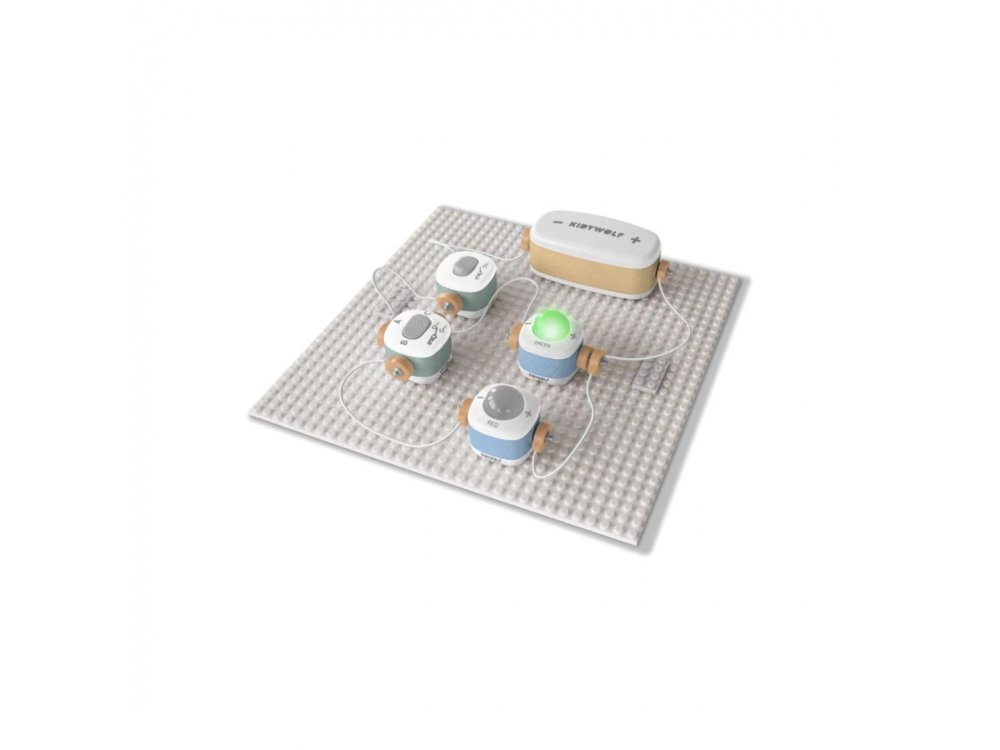 KIDYWOLF: Εκπαιδευτικό κιτ ηλεκτρικών κυκλωμάτων για παιδιά 6+ ετών, 1 τμχ