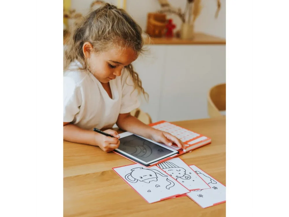 Kidywolf, Tablet ζωγραφικής με οθόνη LCD (30 κάρτες)- Kawai