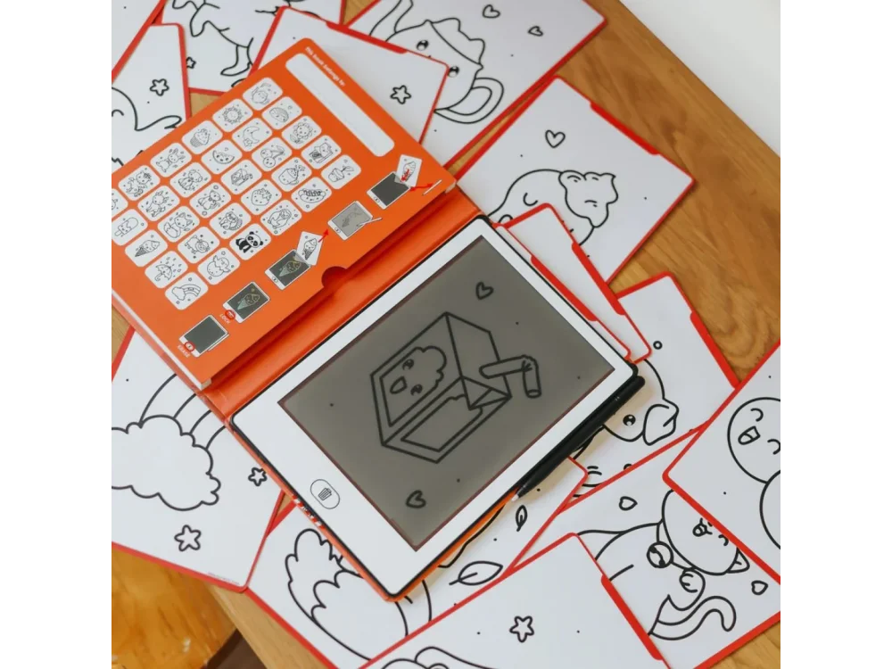 Kidywolf, Tablet ζωγραφικής με οθόνη LCD (30 κάρτες)- Kawai