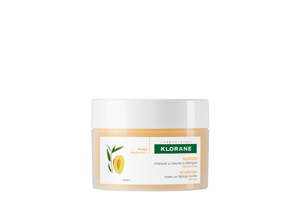 Klorane Επανορθωτική μάσκα εντατικής θρέψης με βούτυρο μάνγκο Βάζο 150ml