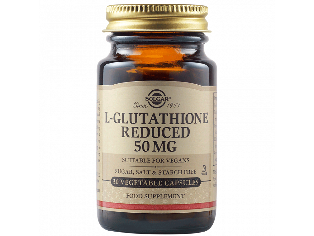 Solgar L-Glutathione 50mg 30Veg.Caps