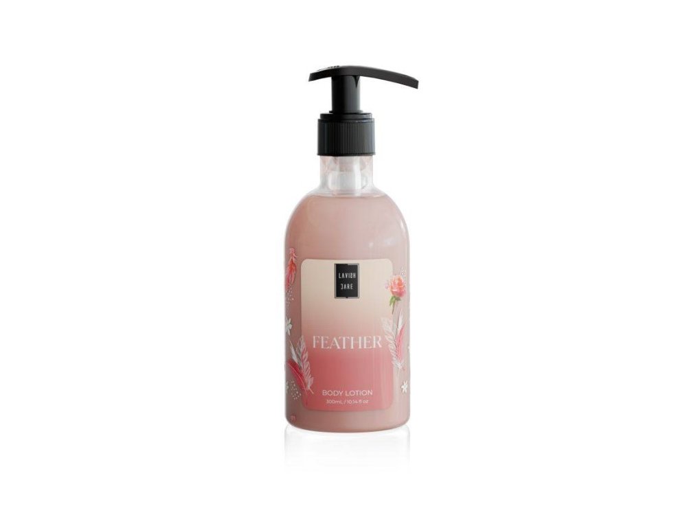 Lavish Care Body Lotion Feather, Ενυδατική Κρέμα Σώματος, 300ml