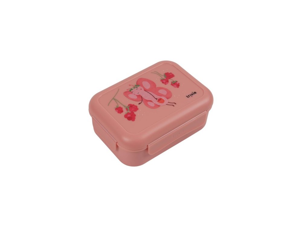 Trixie Lunch Box with Clips Fruit Fairy Mrs. Butterfly, Φαγητοδοχείο με Χώρισμα, 1τμχ