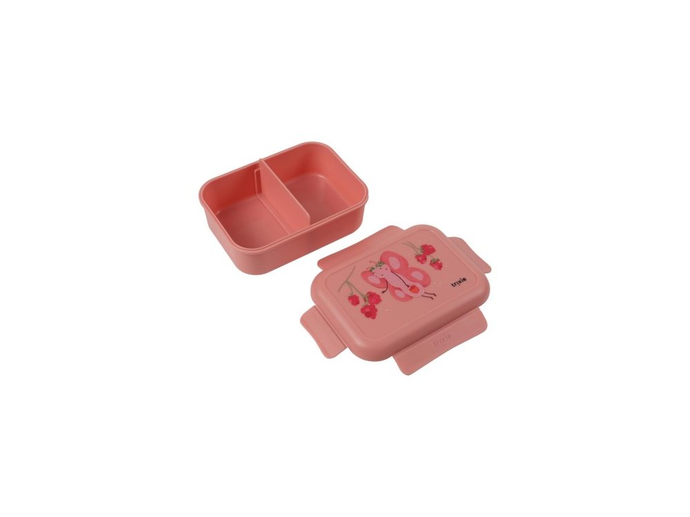Trixie Lunch Box with Clips Fruit Fairy Mrs. Butterfly, Φαγητοδοχείο με Χώρισμα, 1τμχ