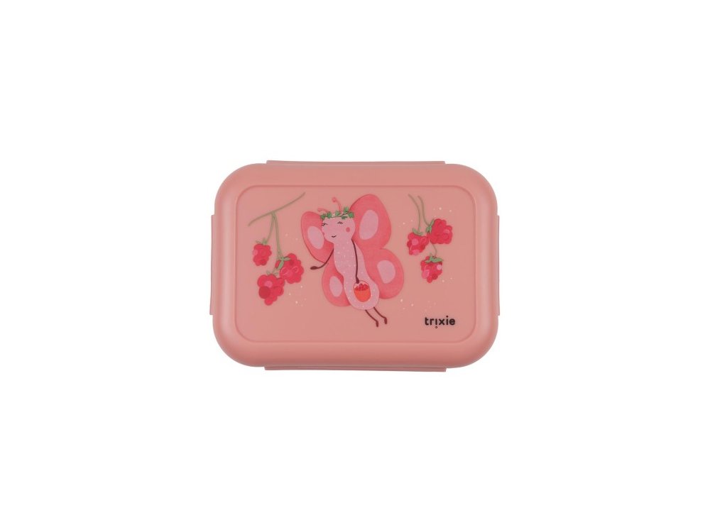 Trixie Lunch Box with Clips Fruit Fairy Mrs. Butterfly, Φαγητοδοχείο με Χώρισμα, 1τμχ