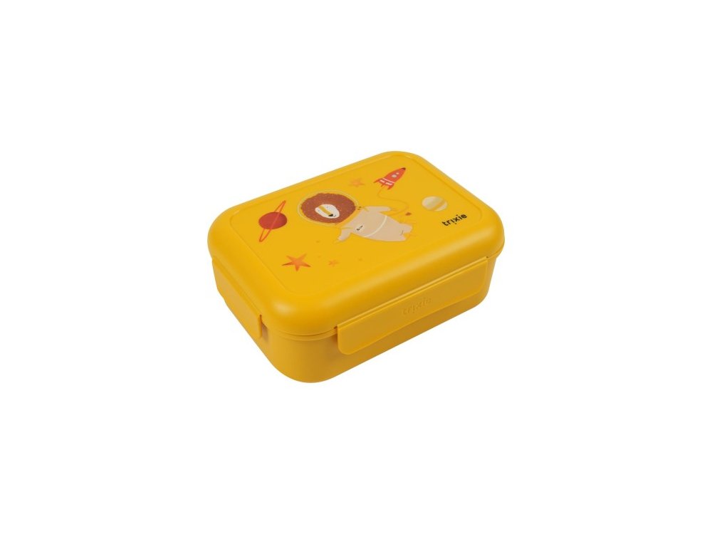 Trixie Lunch Box with Clips Spaceman Mr. Lion, Φαγητοδοχείο με Χώρισμα, 1τμχ